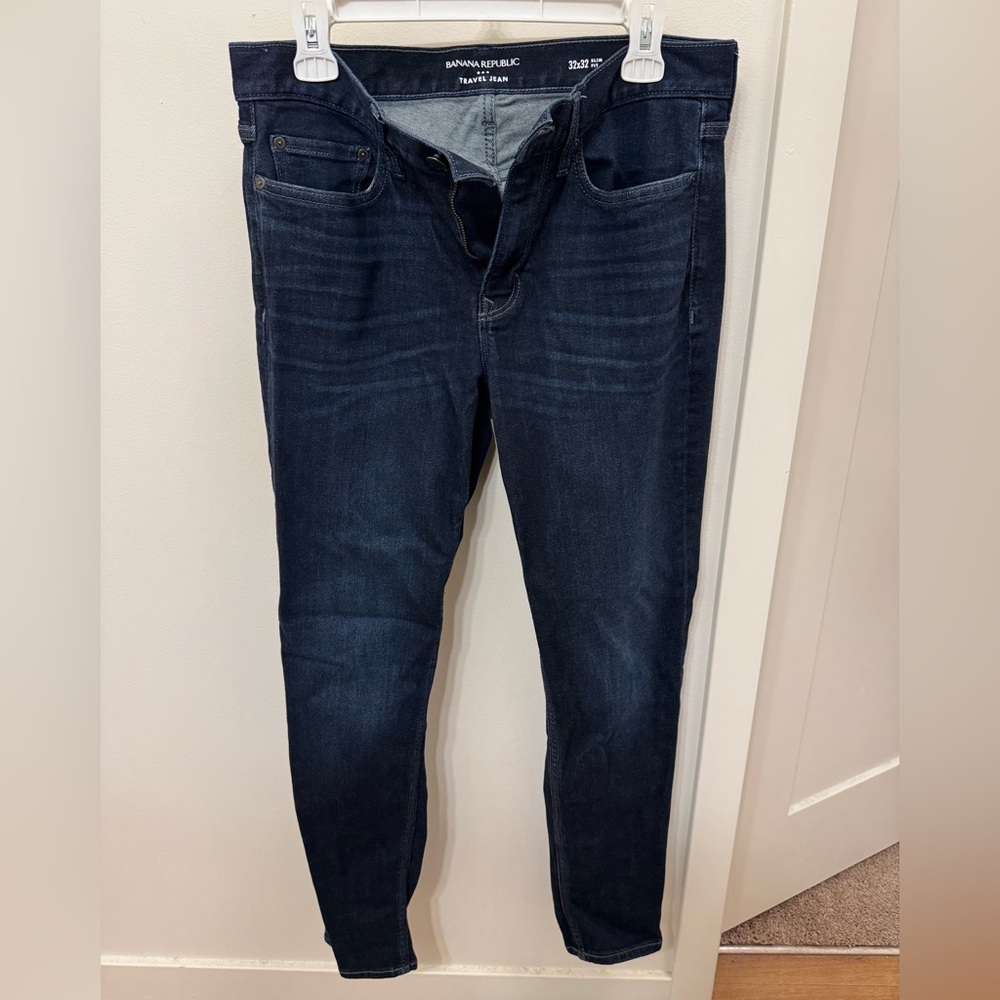 Banana Republic Factory Slim Travel Jeans